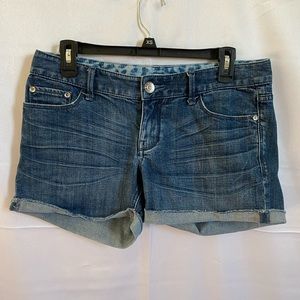 Express jean shorts